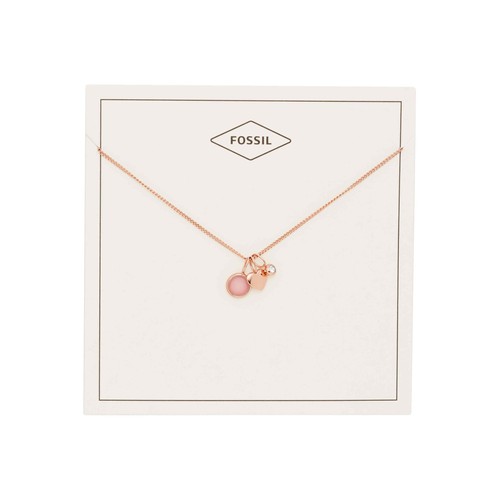 Collana con ciondolo rotondo