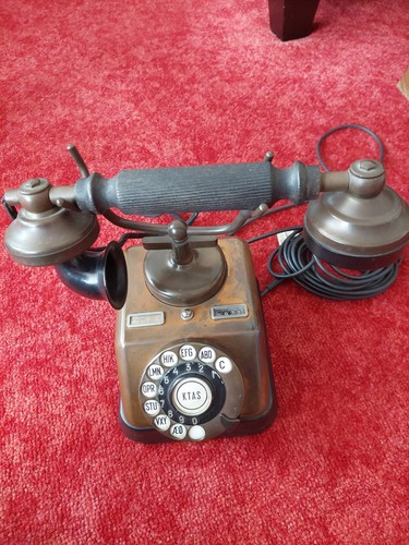 Telefono storico tavolo con - telefono, da