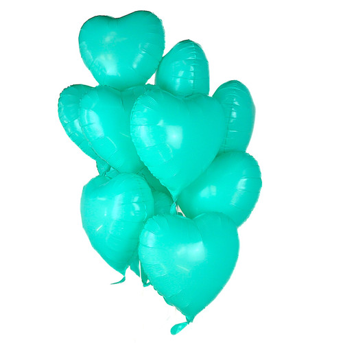 Palloncini foil cuore - 6x, "cuore