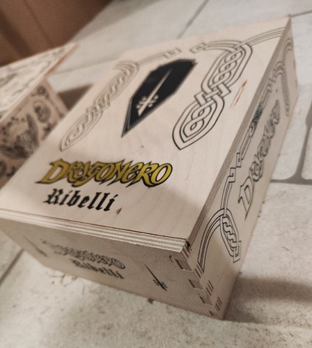 Cofanetto legno dragonero - cofanetto,