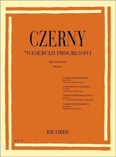 Czerny esercizi progressivi - czerny, 70