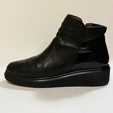 Melluso Stivaletti Tronchetto Zeppa con Zip Cerniera 42 Nero Carlotta Casual