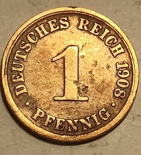 1 CENTESIMO 1908 PFENNIG