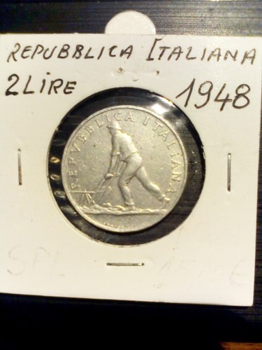 Moneta repubblica italiana - moneta,