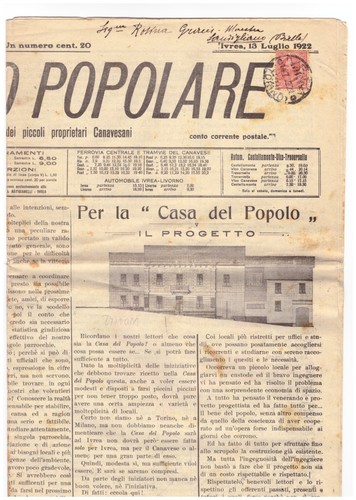 Giornale risveglio popolare - il,