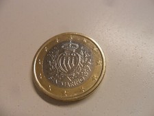 MONETA DA 1 EURO ANNO 2014 SAN