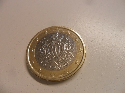 Moneta euro anno 2014 - da, san