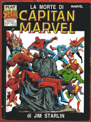 Morte capitan marvel - morte,