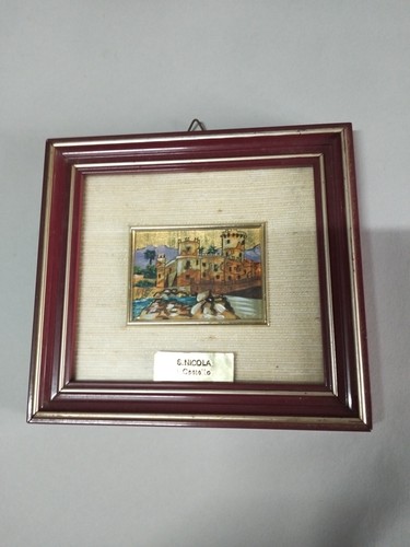 Quadro con cornice - su, foglia