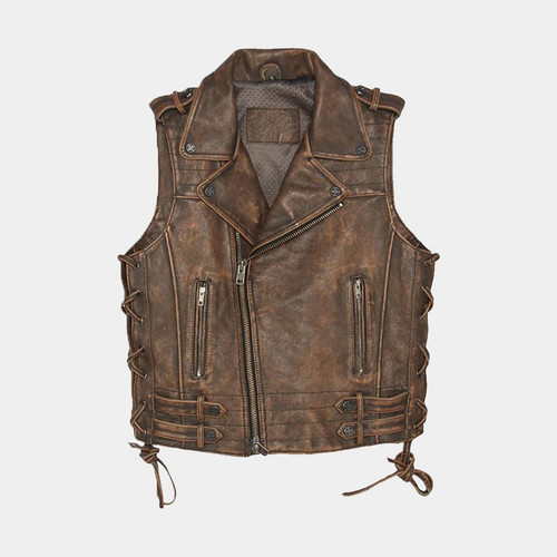 Gilet pelle uomo - uomo,,