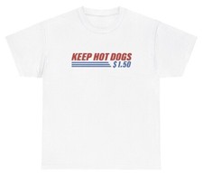 Maglietta Keep Hot Dogs 1.50