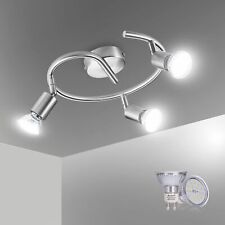 Bojim Faretti LED da Soffitto Orientabili, Lampadario LED Spirale con 3 Faretti,