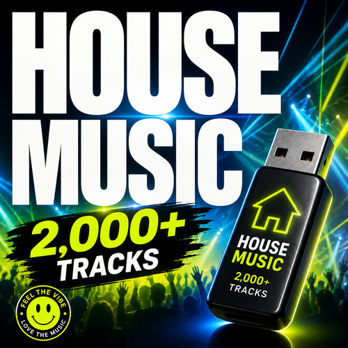 Massive house music - music, 32gb