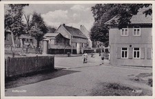 Vecchio Ak, Rothesütte, Straßenkreuzung Incrocio Stradale Con Giocato Kindern