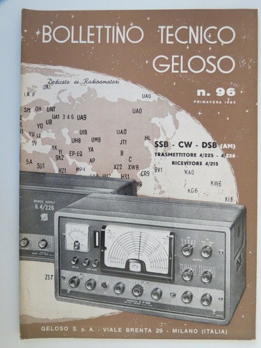 Bollettino tecnico geloso 09 - geloso,