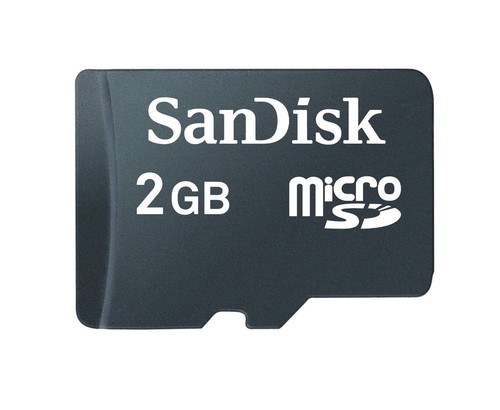 Memoria micro sandisk 2gb - memoria,