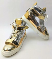 Giuseppe Zanotti Design Sneaker Platino Taglia 40 Uomo
