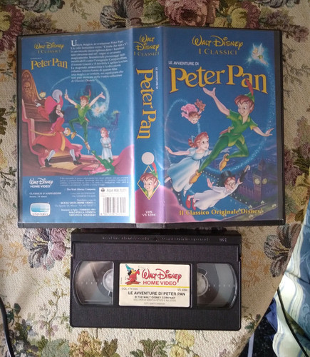Vhs peter pan walt disney - -,