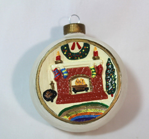 Decorazione natalizia ceramica