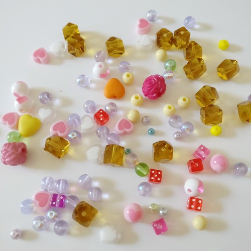 Lotto palline sfaccettate - lotto,