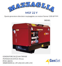 GenSet GENERATORE DIESEL MGF