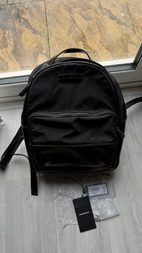 Zaino nero 100 autentico - nero, 100%