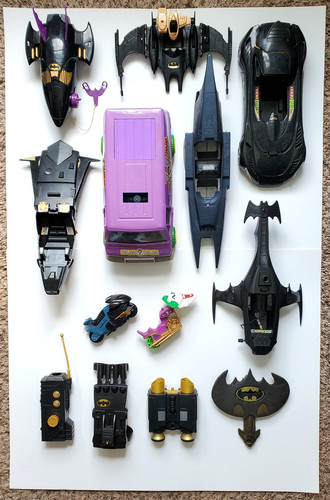 Batman grande lotto veicoli - lotto, di