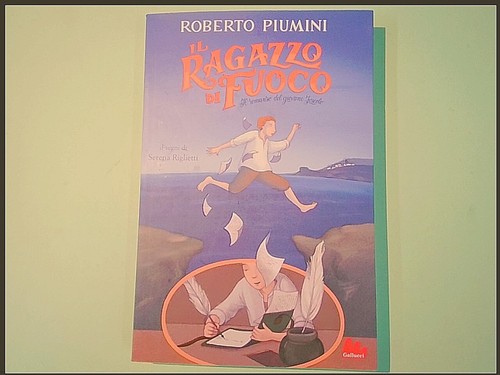 Ragazzo fuoco piumini - fuoco,