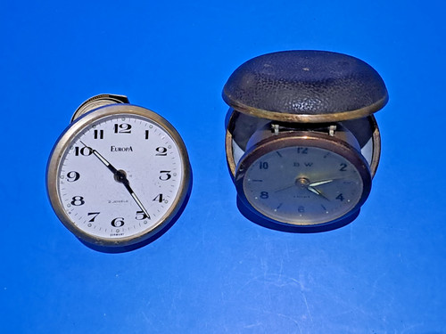 Vintage clocks travel - clocks,