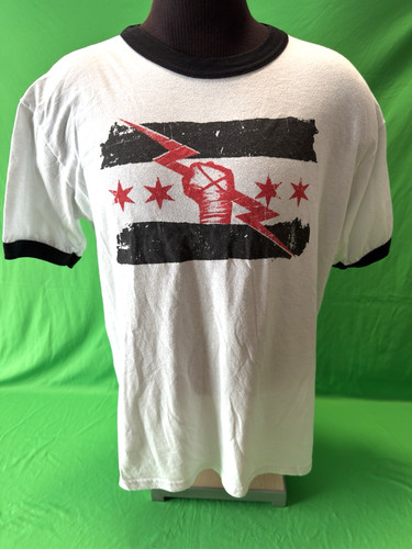 Punk wwe shirt autentica - wwe,