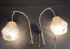 Paire appliques vintage en