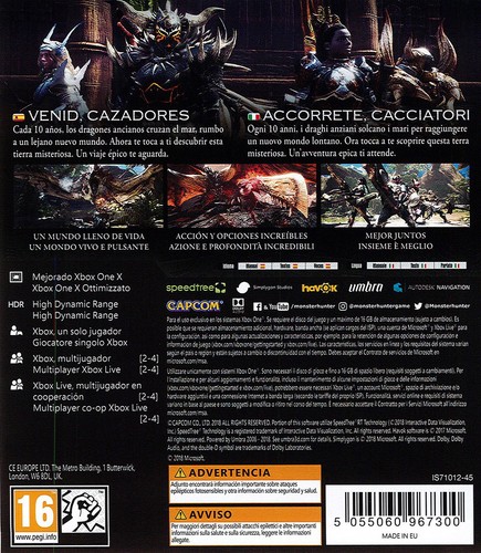 Xbox one monster hunter - xbox, world