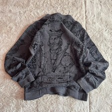 Sudadera Dolce & Gabbana “Tancredi D'Altavilla” con relieve, gris, talla 44 (S/M