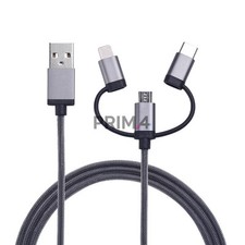 Cavo 3in1 USB Micro, USB C