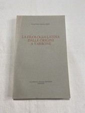 La Filologia Latina Dalle