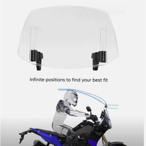 Parabrezza moto universale - parabrezza,