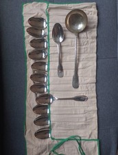 Christofle France  Servizio  Cucchiai e Mestolo Da 13 Pezzi