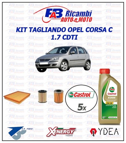 Kit tagliando opel - opel, 1.7
