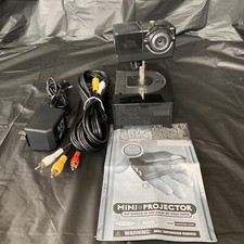 Mini proiettore LED per bambini Eye Clops + adattatore di alimentazione corrispondente 2009Jakks RARO Eyeclops