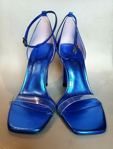 Sandali zara blu collezione - zara,