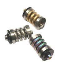  Kit ammortizzatori/supporti a molla in titanio TC4 per ammortizzazione bici Brompton