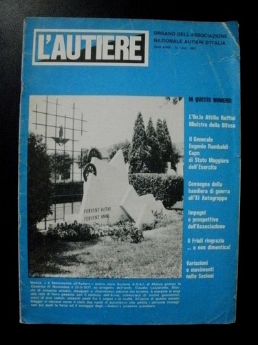 Rivista autiere 8 9 - 7/8/9,