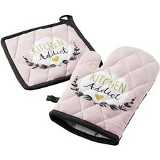 Set guanto e presina da cucina