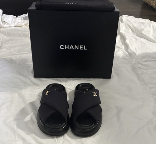 Chanel nero tessuto - chanel,
