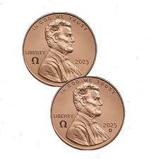 2025 P&D Lincoln Penny Cent
