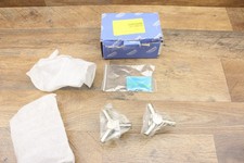 Grohe Atrio Trio Maniglie per rubinetto bagno a raggi, coppia, nichel spazzolato