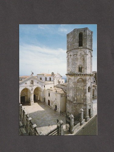 Cartolina monte sant angelo - cartolina, di