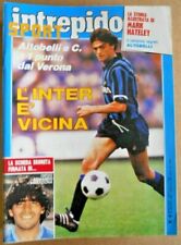 INTREPIDO SPORT N4 22/01/1985 Maradona Altobelli VERONA PERUGINA Lancia Delta S4