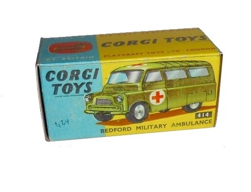 Corgi toys boîte box - , repro