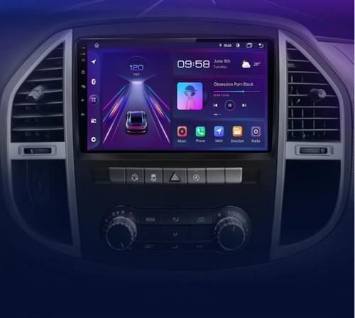 Autoradio android mercedes - 10",